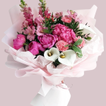 Букет "Рожевий оксамит"