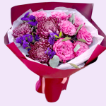 Букет "Малиновий чізкейк"