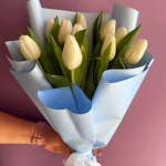 Букет “11 білих тюльпанів”