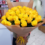 Букет “51 жовта троянда”